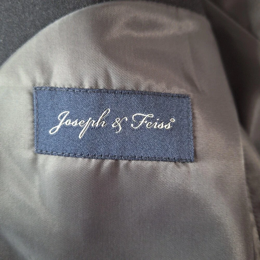 Joseph & Feiss Blazer Mens 42 Short Wool Sport Coat Jacket Classic 2 Button